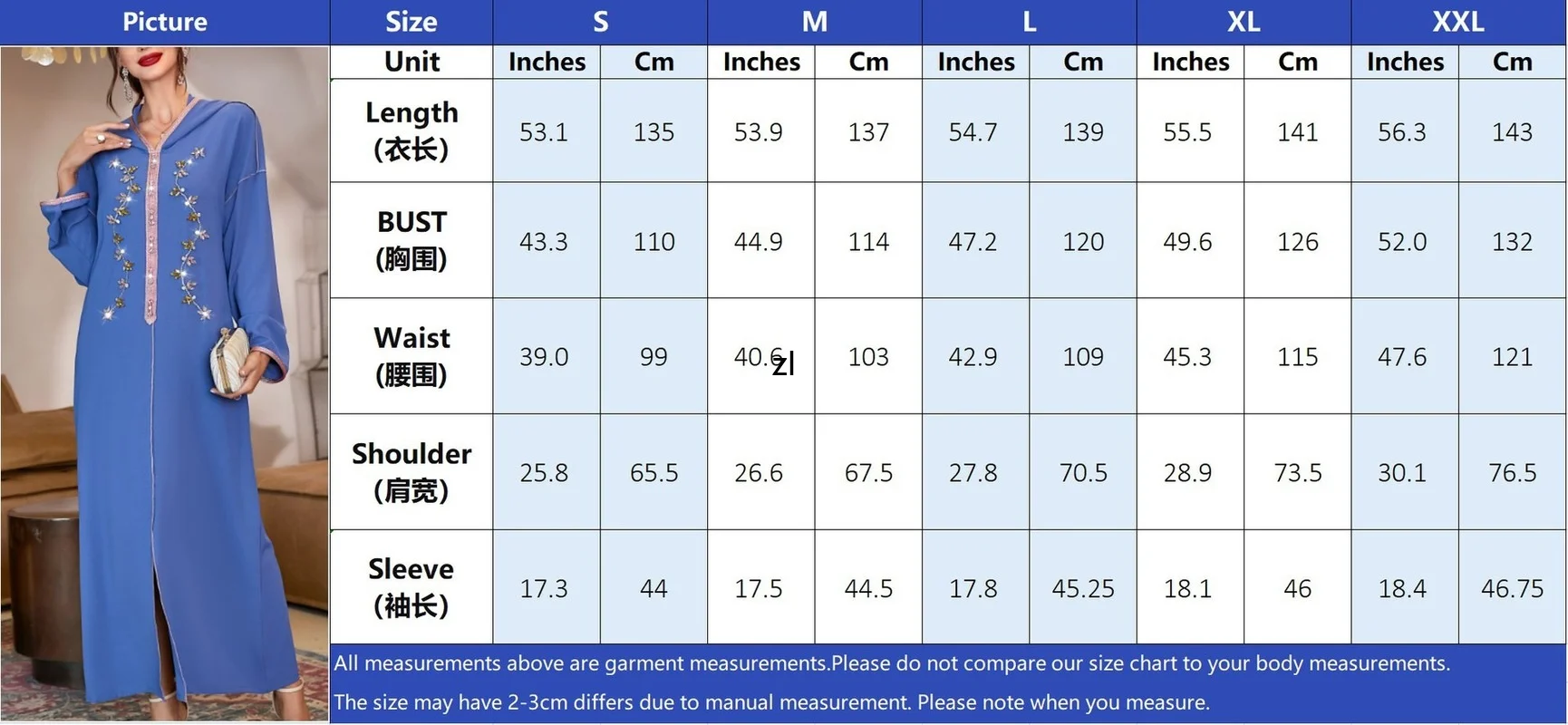 Djellaba Women Handwork Diamonds Moroccan Kaftan Arabian Party Evening Gown Dubai Evening Dresses Saudi Muslim Abaya Dress Islam