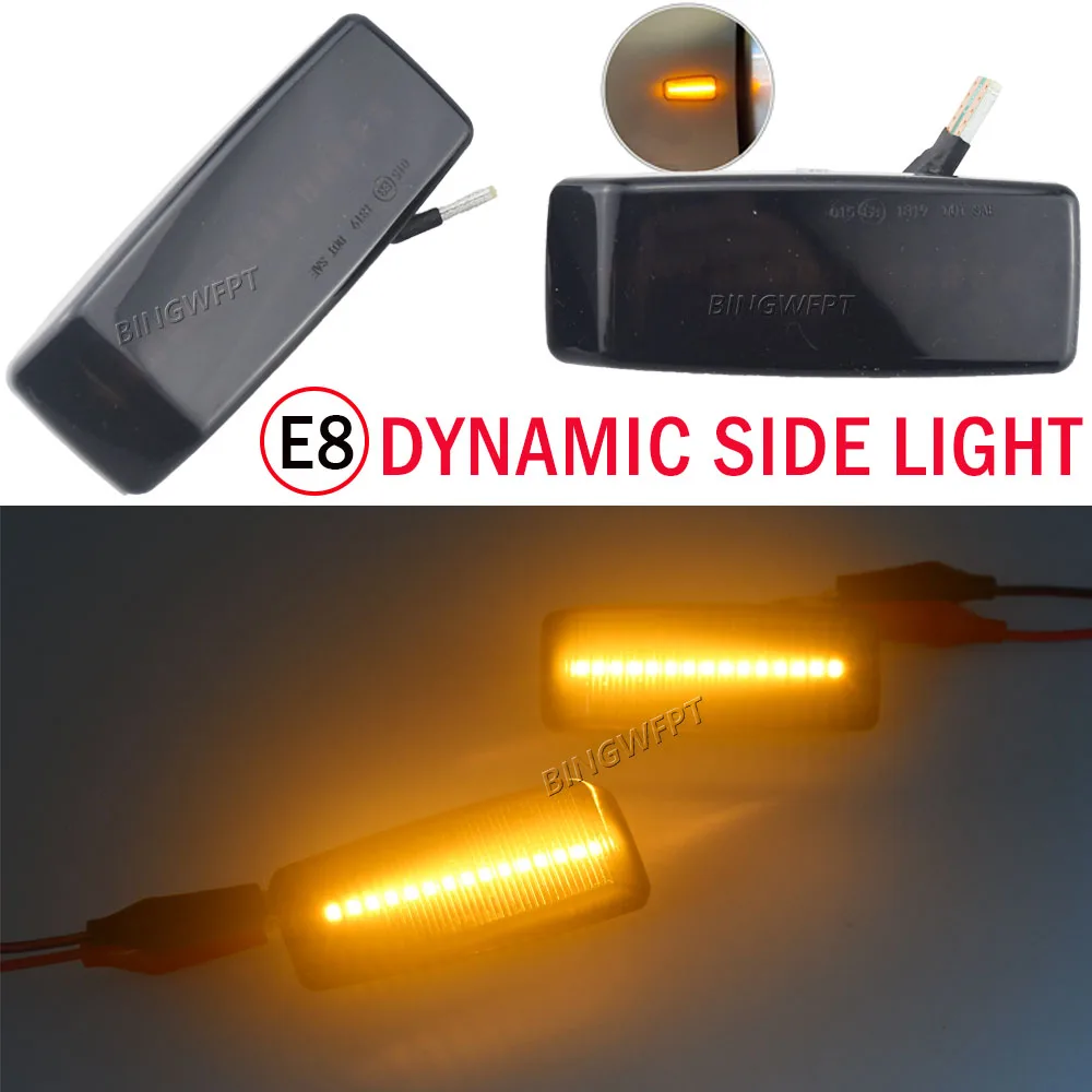 

Динамический фонарь для указателей поворота для Mercedes Benz C E S SL CLASS W201 190 W202 W124 W140 2X