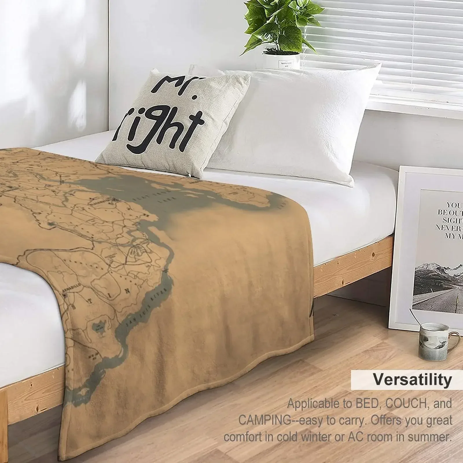 Плакат с картой Red Dead Redemption 2 одеяло RDR2 термобелье роскошные дизайнерские модные