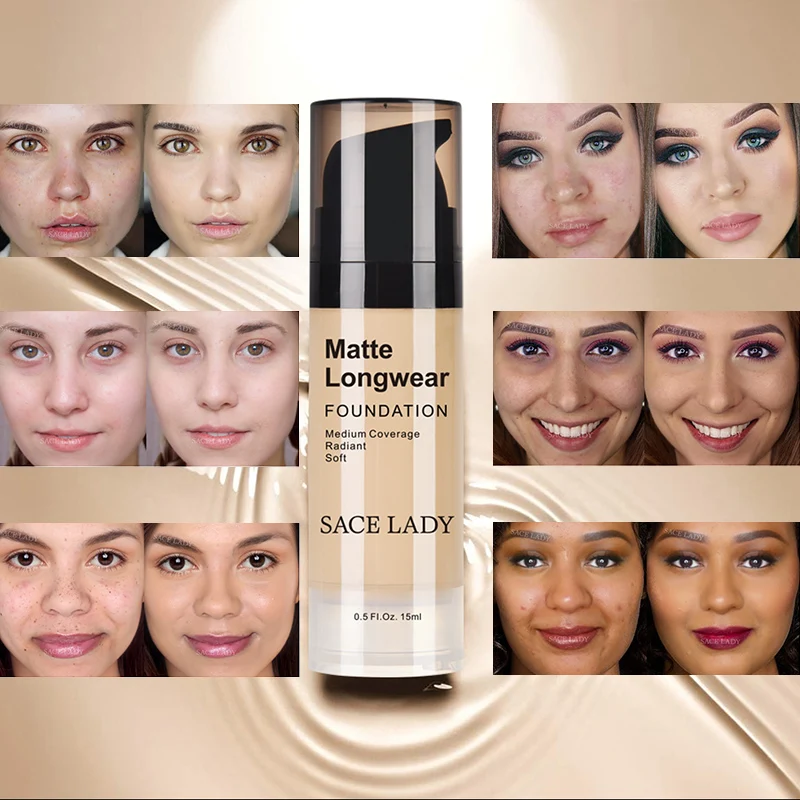 

Крем-основа для макияжа с матовой отделкой, водостойкий