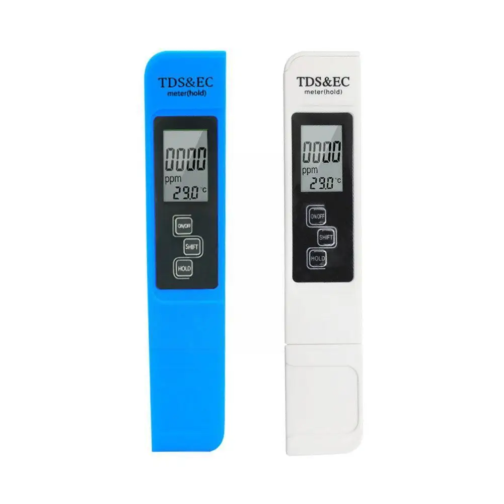 Цифровой Tds-метр 3 в 1 тестер воды цифровой 0 0-14 Ph-метр Tds и ec ЖК-дисплей Чистота