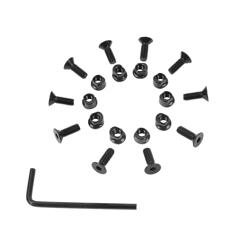 

Набор винтов и гаек из алюминиевого сплава для охоты и стрельбы, 20 шт.