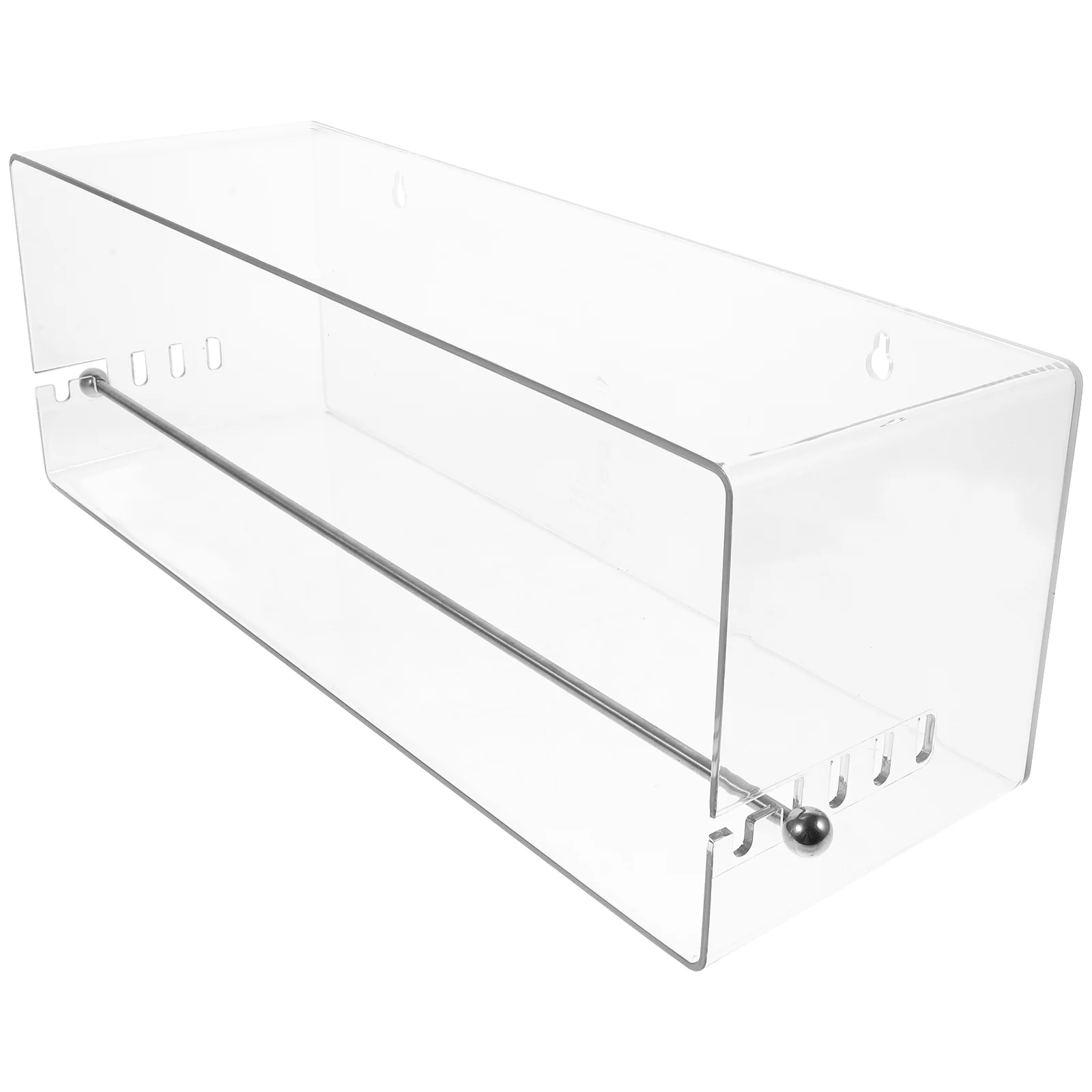 

Ribbon Organizer Storage Wall Rack Holder Shelves Spool Box Craft Acrylic Shelf Floating Gift Mounted Tape Washi