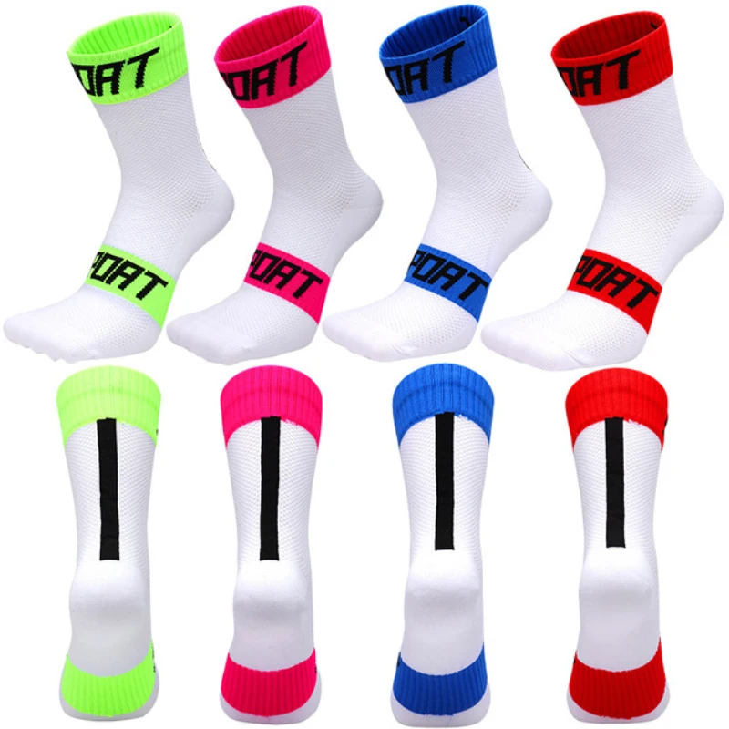 Модные носки kuпокаsi для спорта на открытом воздухе нескользящие езды велосипеде