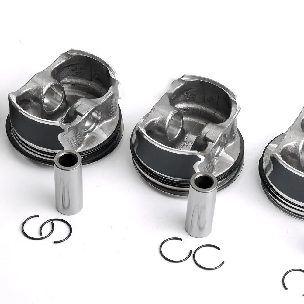 Поршни кольца 11257562451 для BMW E60 E87 E90 118i 120i 318i 320i 520i 2.0L L4 11257548001 11257541469 11257562457 4 шт.