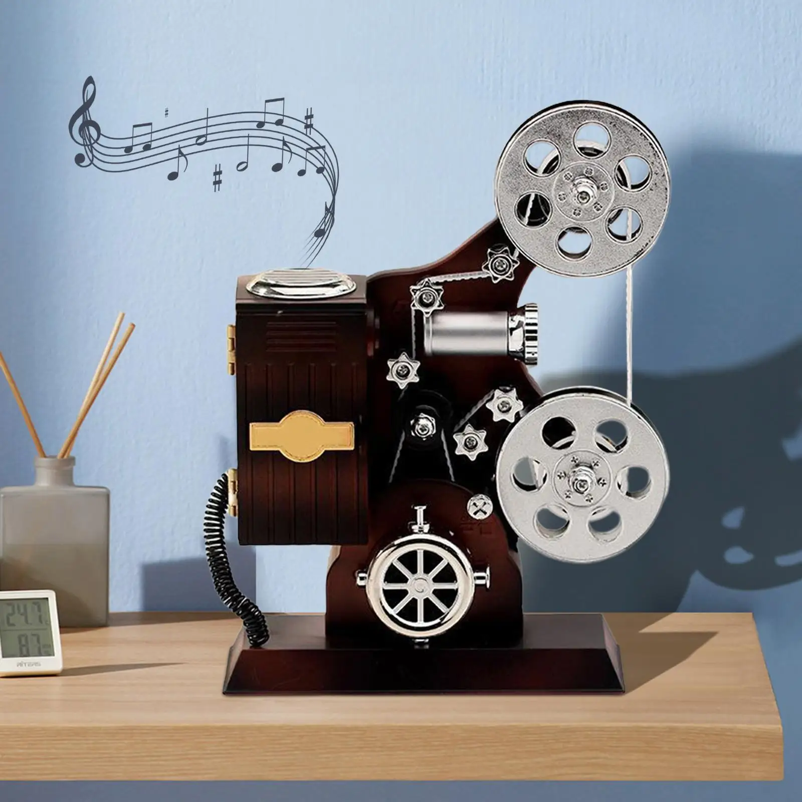 

Movie Projector Music Box Practical Artcrafts Cosplay Prop Collection Retro