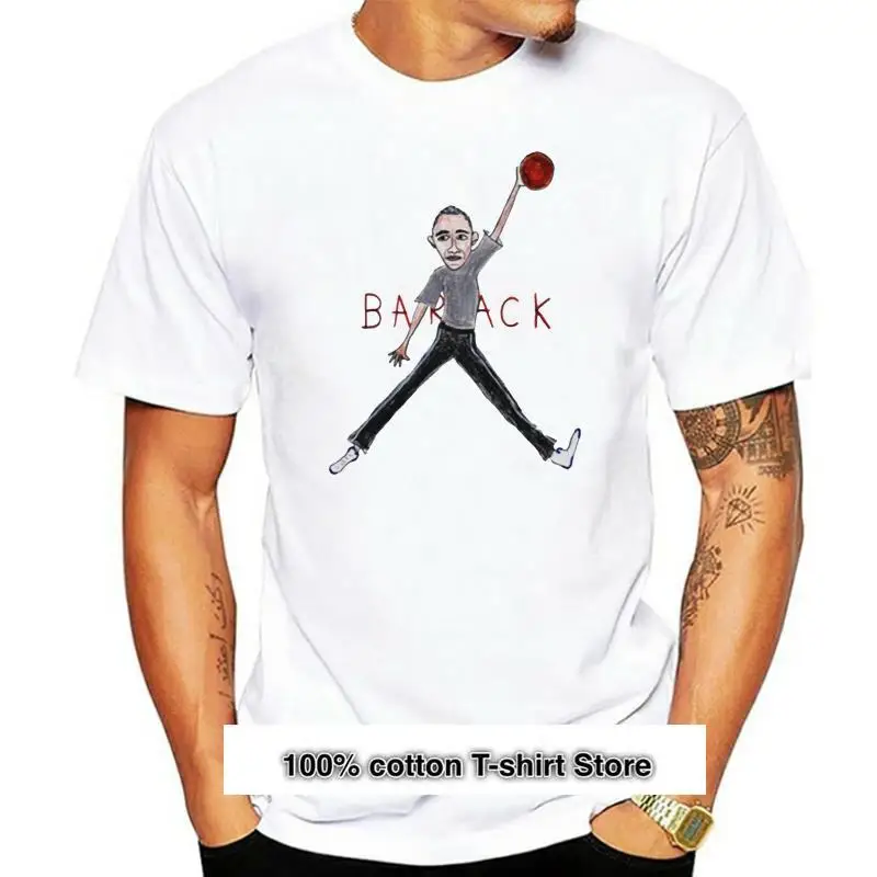 

Camiseta blanca de Air Barack Kemba Walker para hombre, Camiseta holgada Unisex m-xxxl