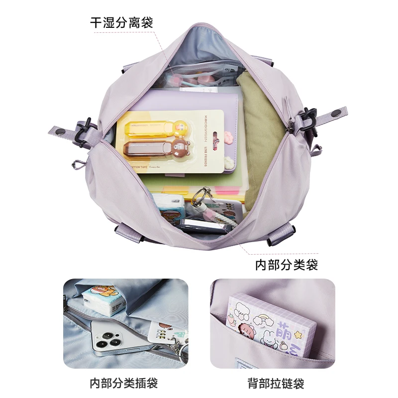 Oxford Weekender Travel Bags for Women Waterproof Bag Expand Large Overnight Sports Tote Gym HandBag Traveling Bags for Female