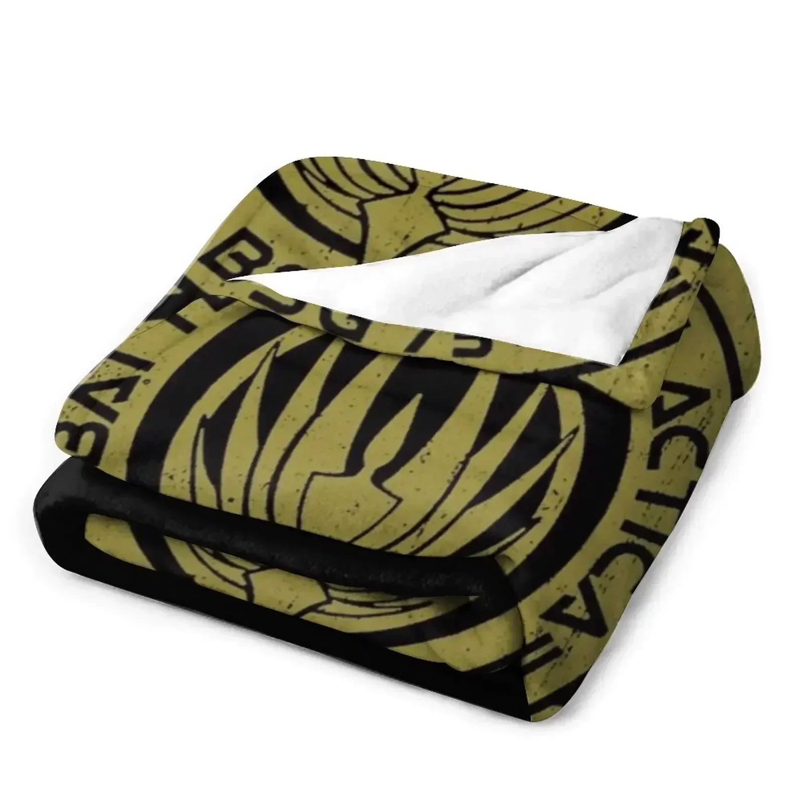 Одеяло Battlestar Galactica Crest мягкое роскошное одеяло мягкие одеяла для кроватей Retros