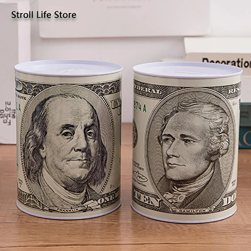 Creative Large Savings Money Boxes Nordic USD EUR GBP Jar Coin Bank Piggy for Paper Cash Box Birthday Day Gift FP095 | Дом и сад