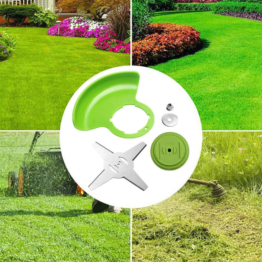 Metal Grass Trimmer Head Blade Plastic Cover Protection Baffle Trimmers Saw Garden Tool Parts