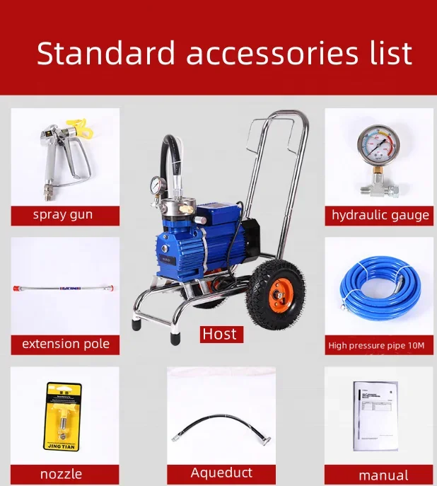 Graco Silankan Paris Распылитель краски Беспроводной гидравлический насос Дешевая