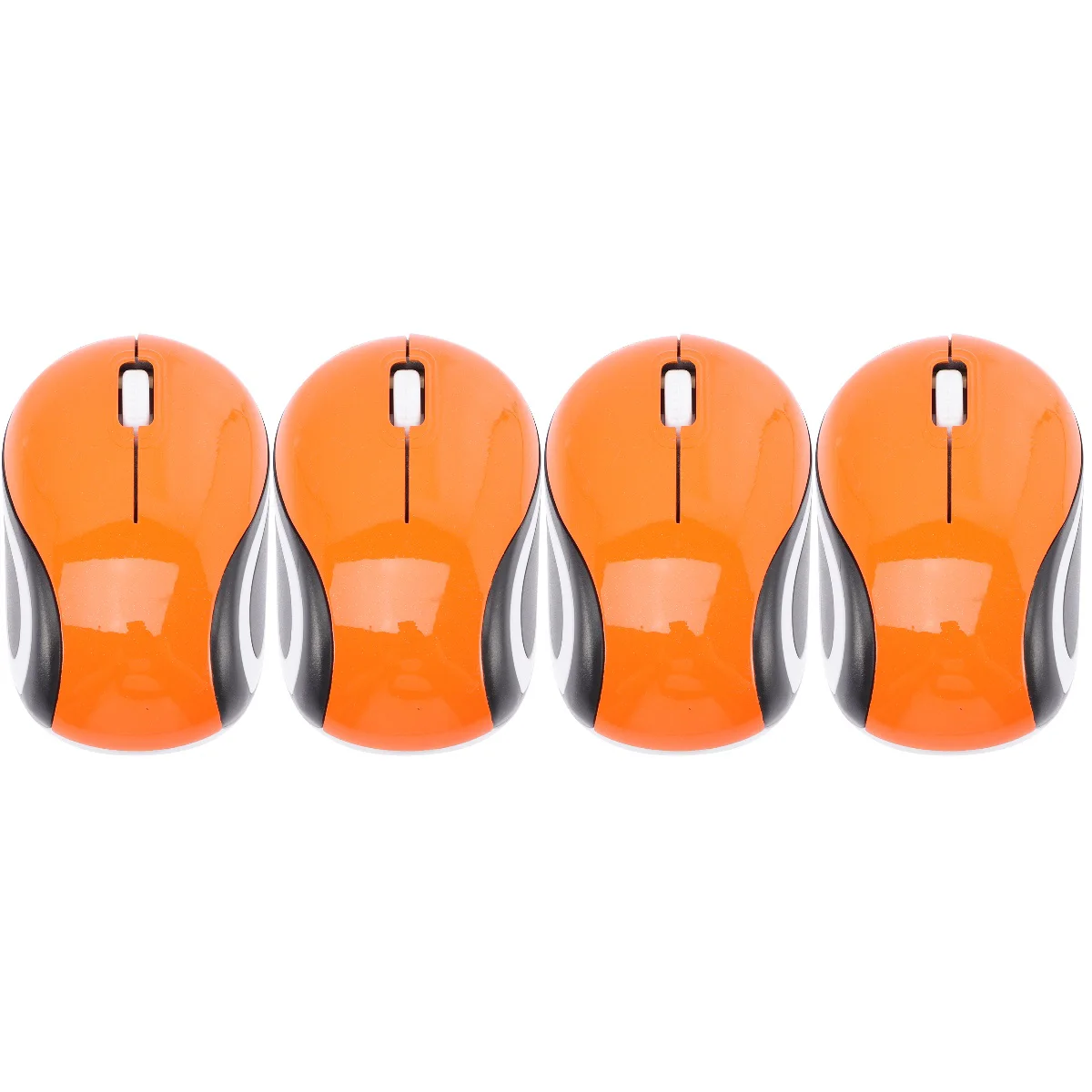 

4x Small USB Mouse for Laptop Silent Cordless Cordless USB Wireless Computer