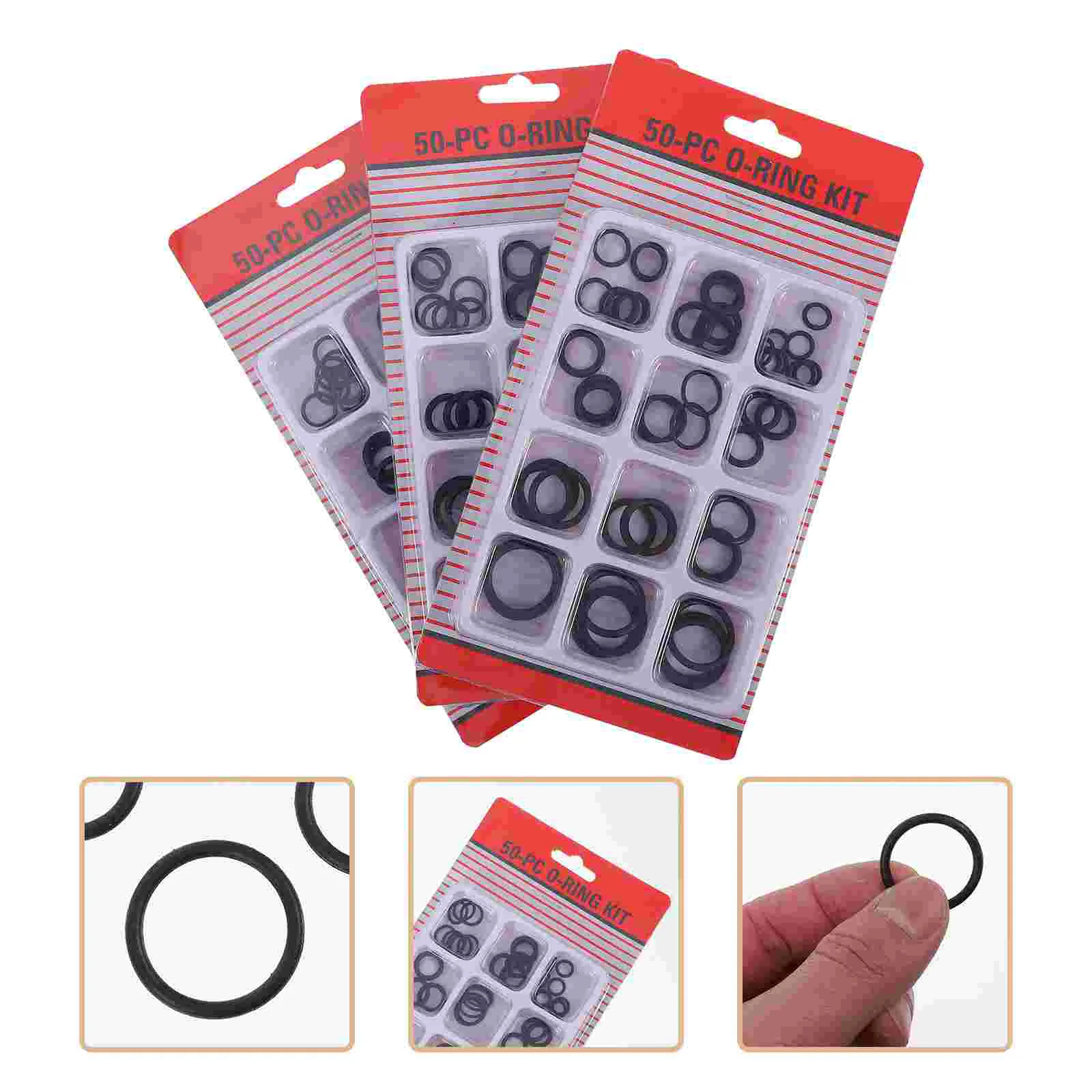 

3 Boxes Gasket Washer Rubber Black Bumper Fasteners Replacement O-Rings Silicone Seal Washer Rubber Washer Gaskets