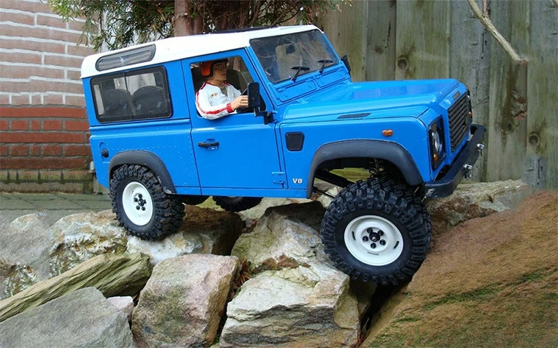 4x1 9 дюйма внутренние колеса Landies для RC4WD Gelande2 Cruiser fj40 Defender D90 D110 детали