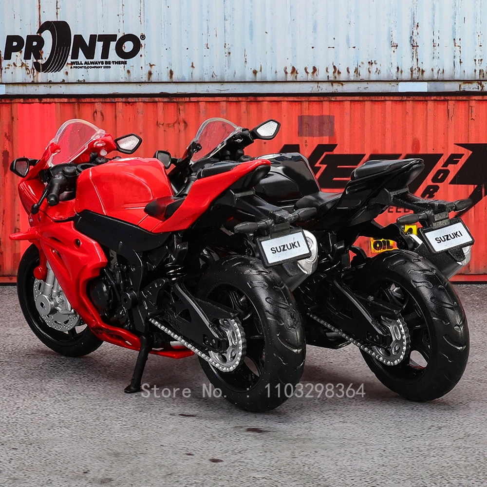 1:18 Масштаб Литья Под Давлением Suzuki GSX-R1000 YAMAHA Классическая Модель Мотоцикла