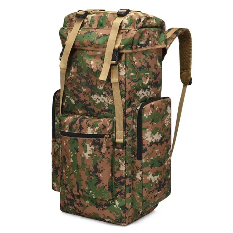 Mochila 80L Large Capacity Tactical Backpack Comfortable Hiking Trekking Fishing Camping Hunting Bag Outdoor Climbing Bag images - 2