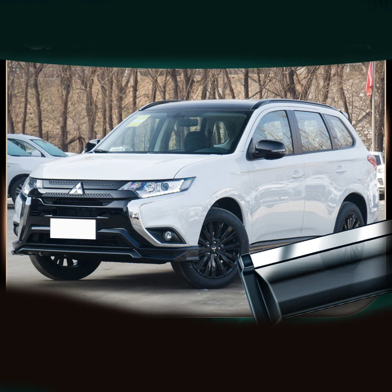 Side Window Deflector For Mitsubishi Outlander 2013 2014 2015-2016 2017 -2020  Weather Shields Window Visors Sun Rain Guards