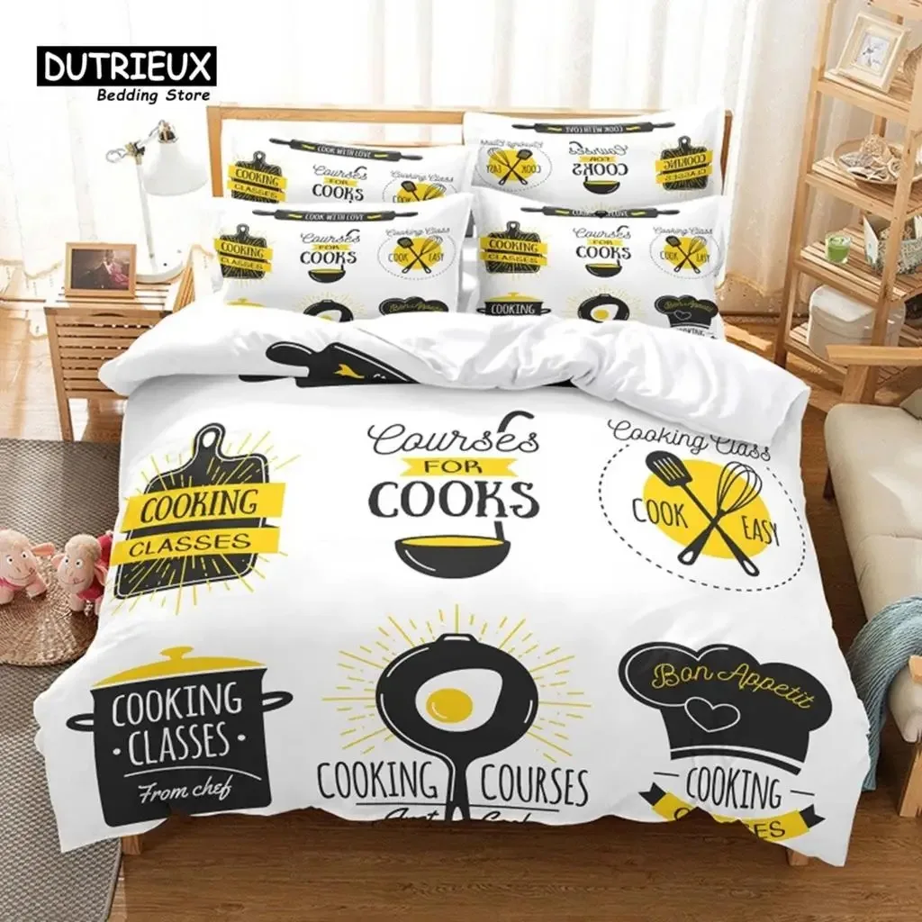 Flamingo Bedding Set 3Pcs Duvet Cover Soft Comfortable Breathable For Bedroom Guest Room Decor