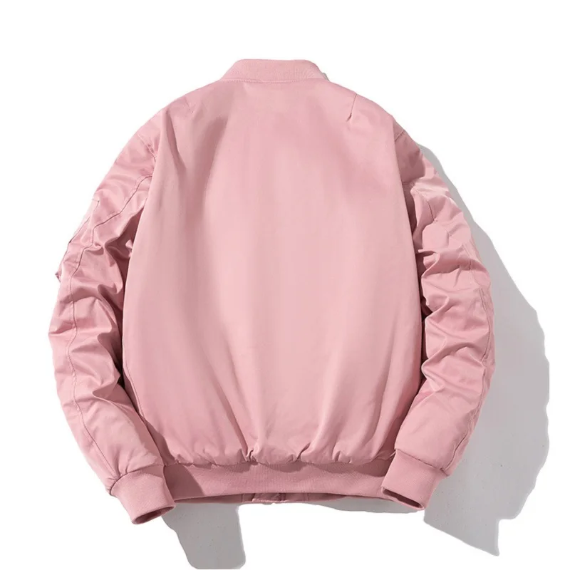 Korean Fashion Winter Coats Stand Collar Baseball Suit Couple's Flight Suit Large Extra Thick Cotton Thermal Jacket