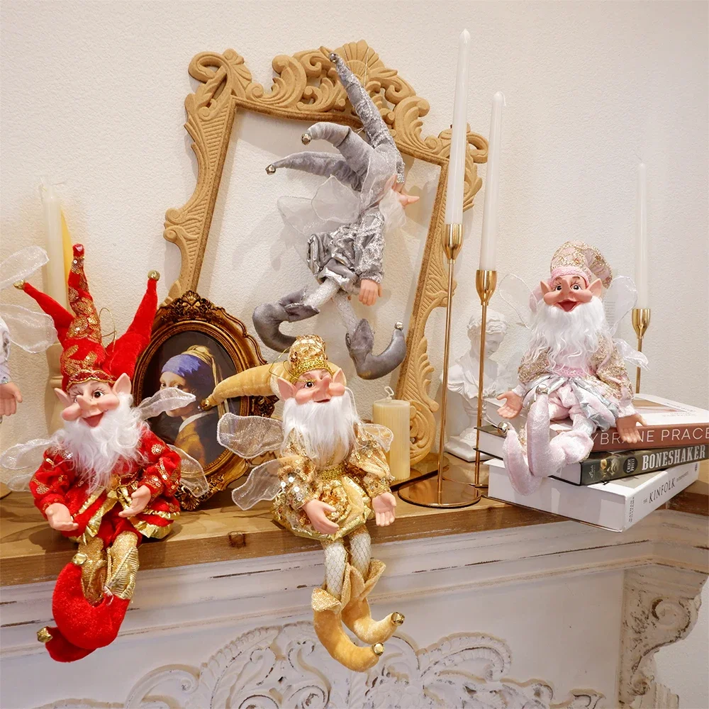 Рождественский плюшевый эльф