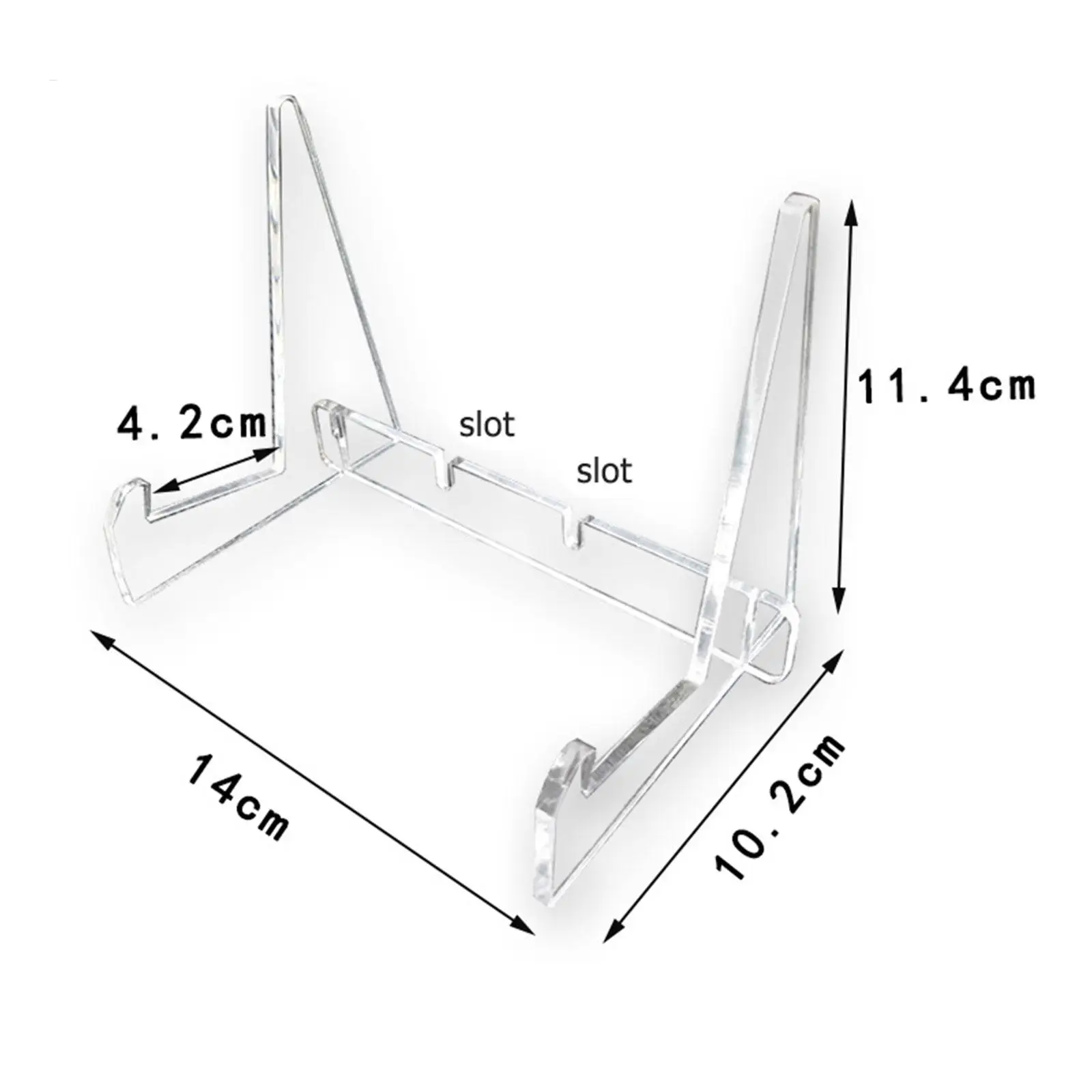 Подставка Для Книг Регулируемая легкая акриловая настольная подставка для книг