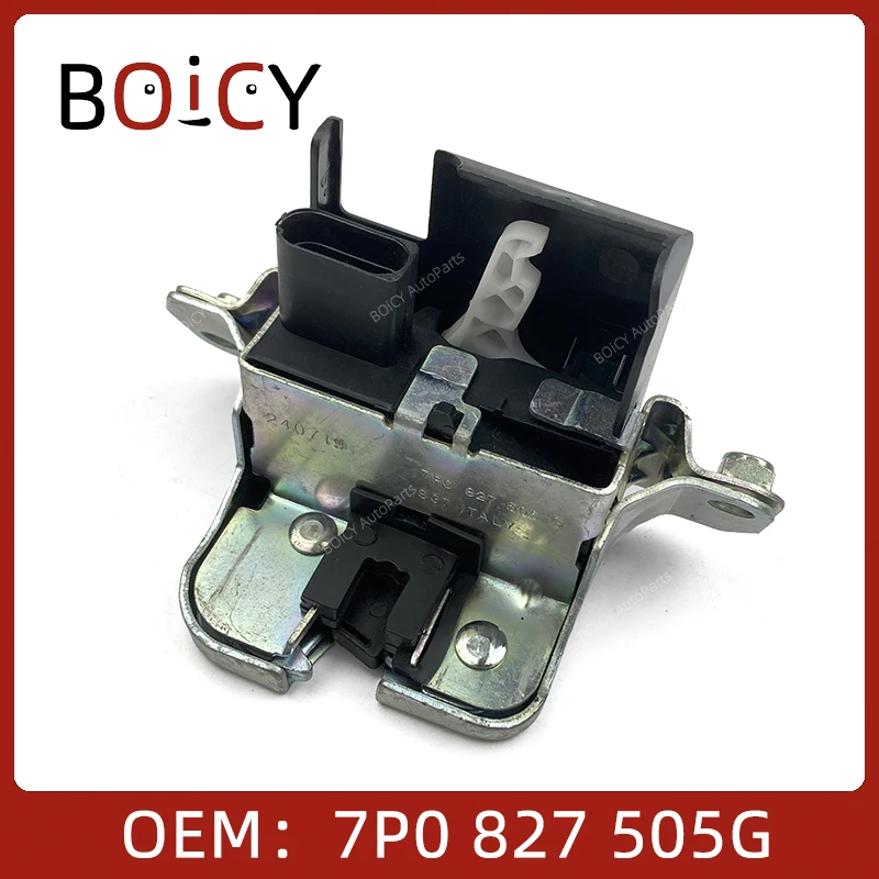 

7P0827505G 7P0827505E BOICY переключатель замка задней двери багажника, привод защелки крышки багажника для VW Touareg Sharan Alhambra 7P0827505G 7P0827505E