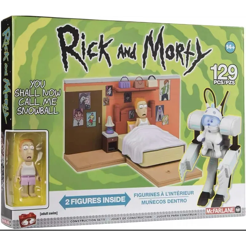 Фигурки McFarland and Morty Call The Snowball UFO Lab для детской ручной коллекции подарок