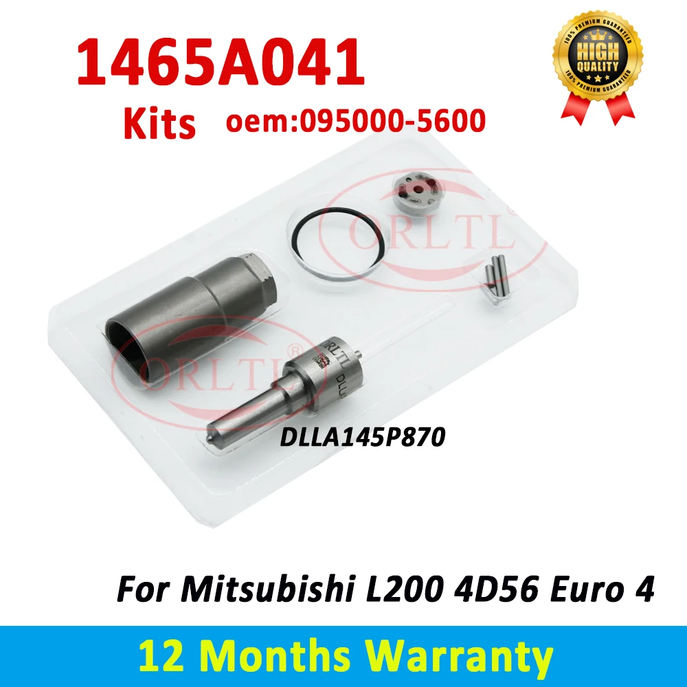 ORLTL 095000-5600 Комплект для ремонта дизельной форсунки DLLA145P870 Пластина клапана 02# Denso