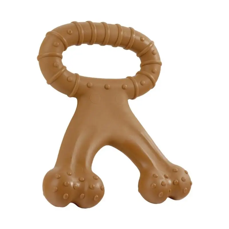 

Жевательные игрушки для собак, агрессивные жевательные кости для жевательных прорезывателей, неразрушаемые жевательные игрушки, кости для прорезывания зубов, игрушки для собак с ароматом говядины