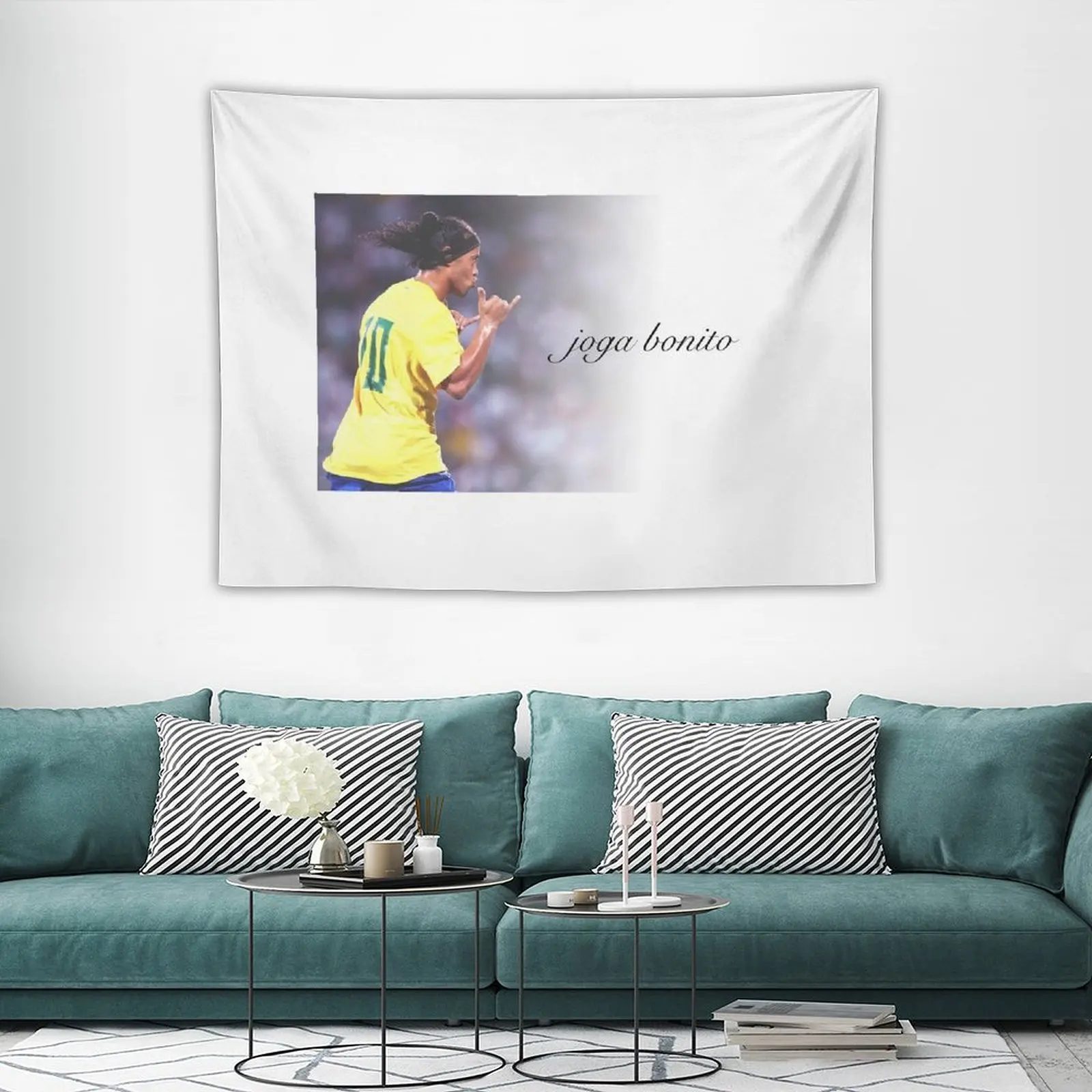 Ronaldinho Joga Bonito гобелен из полиэстера