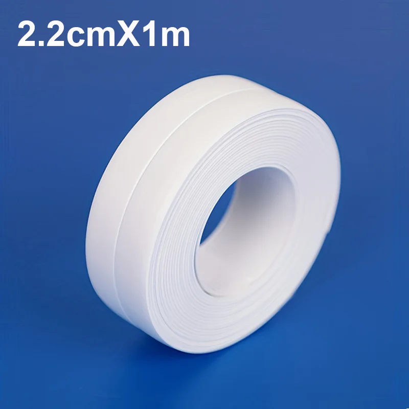 

1/3,2/5/10 м уплотнительная лента из ПВХ, водонепроницаемая самоклеящаяся уплотнительная лента с защитой от плесени для ванны, туалета, кухонной раковины, угол края