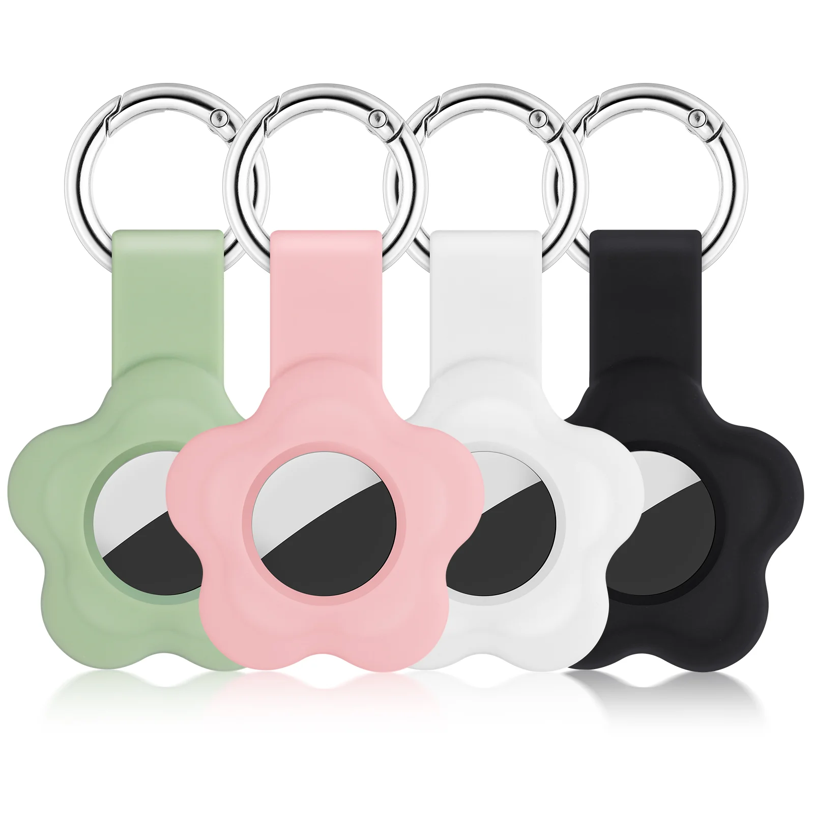 

Anti-lost Case Tracker Protective Silicone Protector Cover Keychain Holder