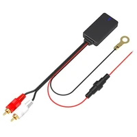 car suv bluetooth compatible 5 0 radio stereo audio cable adapter 2rca connector music aux adapter wireless car receiver dongle