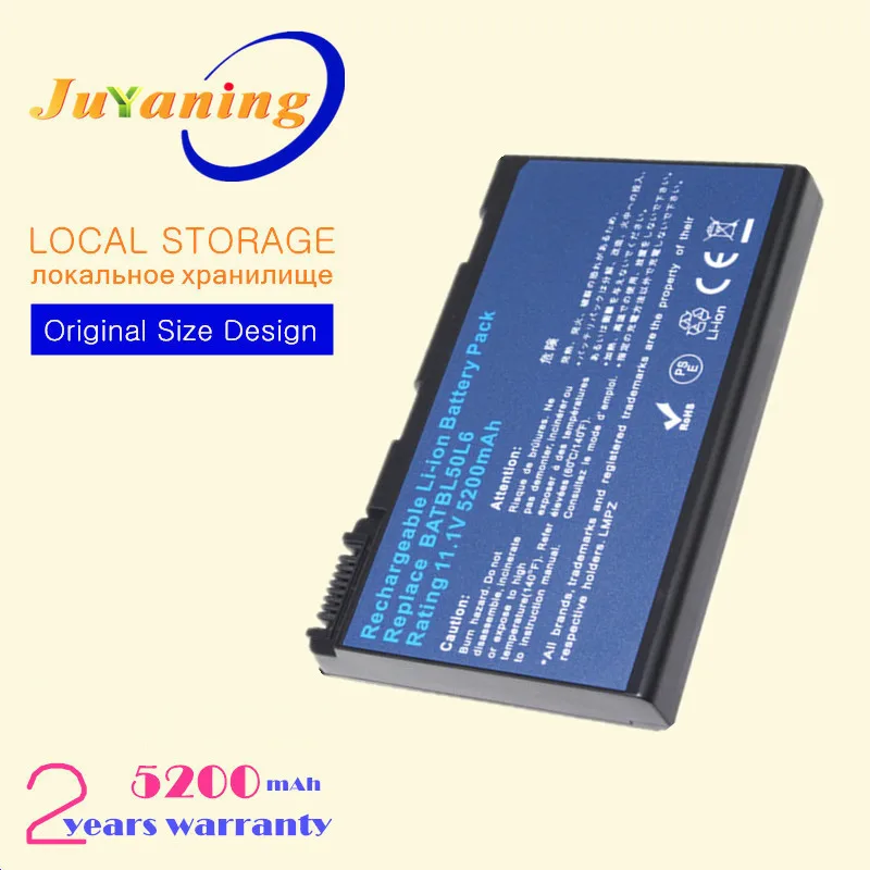 Новый аккумулятор для ноутбука ACER Aspire 3100 3690 5100 5110 5515 5610 5630 5680 9110 9120 BATBL50L4 BATBL50L6