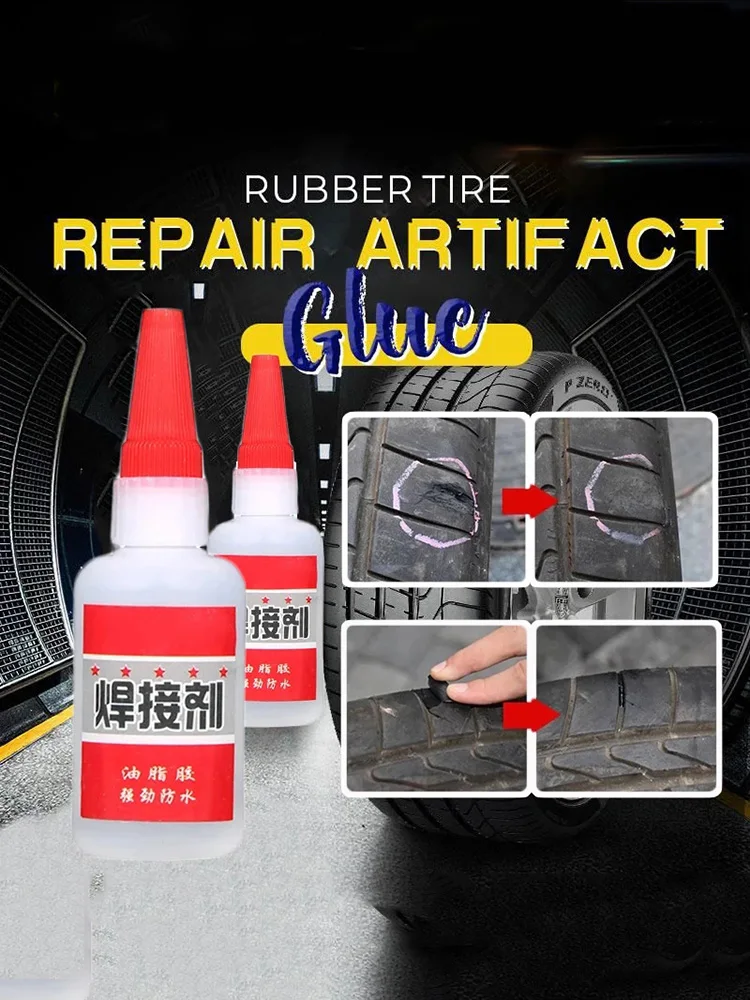 Универсальный сварочный клей на масляной основе 20 г для крепления пластмассы, дерева, металла, резины и шины. Быстрый клеящий агент для ремонта.