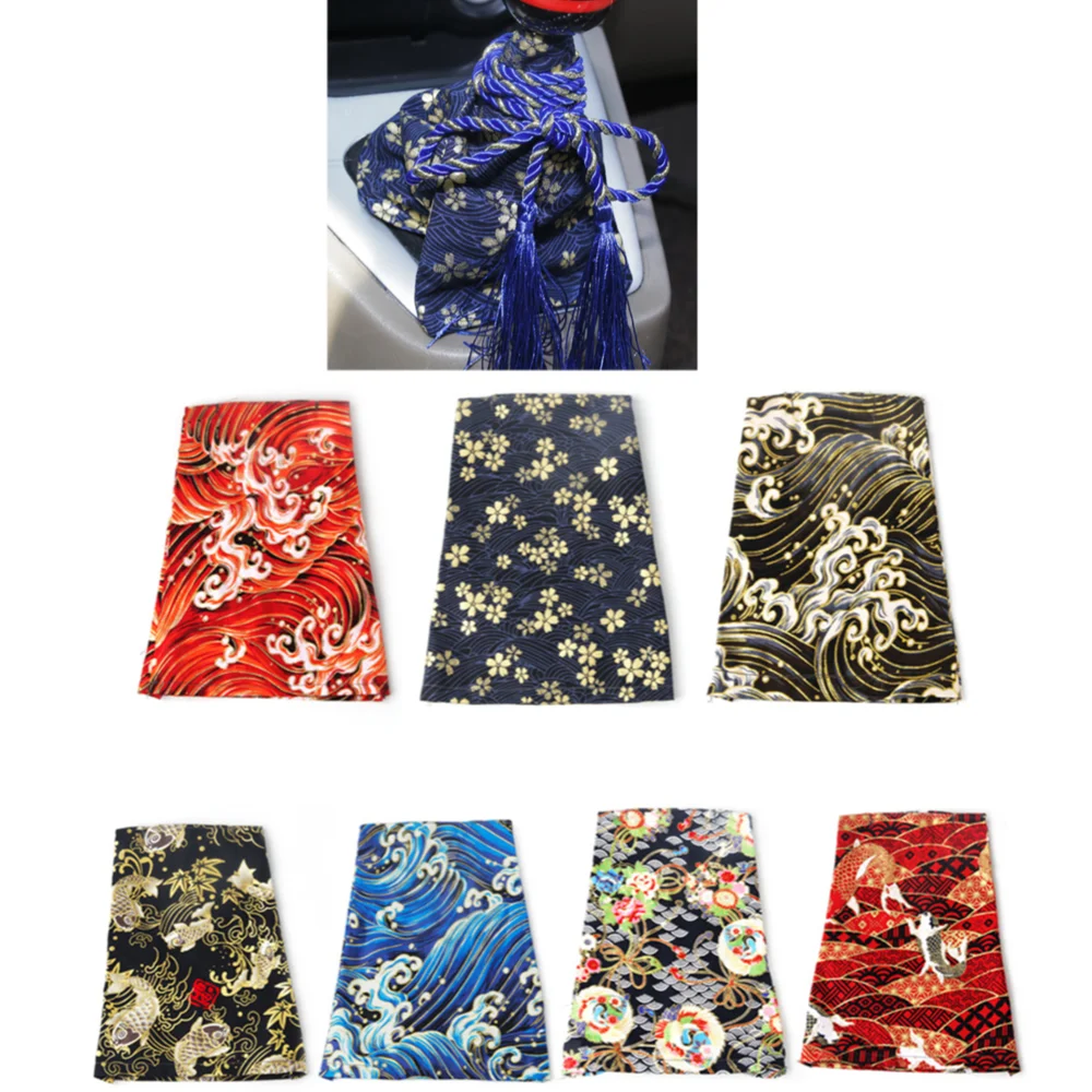 

JDM samurai gearbox gear decoration parts in-car accessories Universal Shift Lever Knob Boot Cover Racing Shift Knob Collars