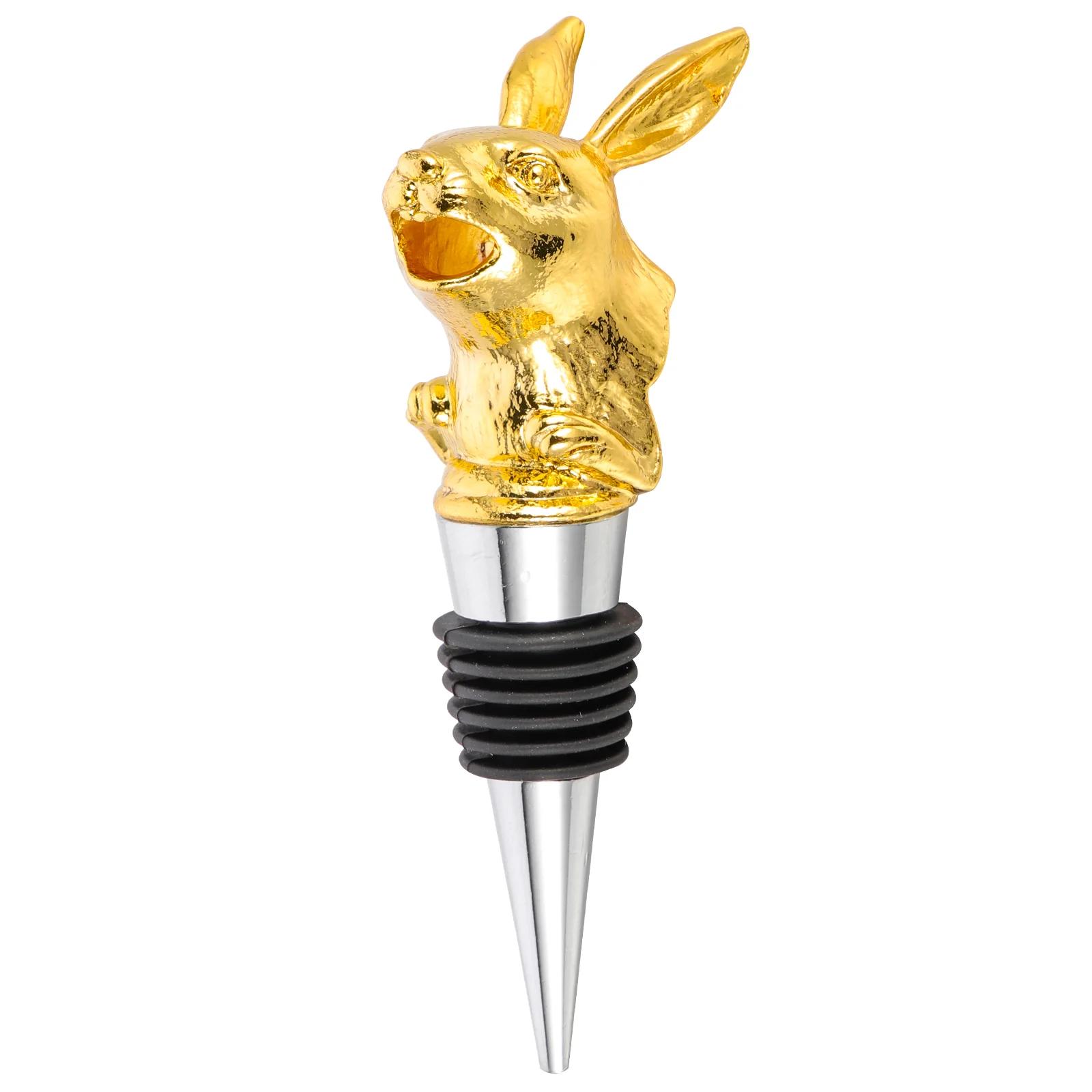 

Rabbit Bottle Stoppers Decorative Champagne Stopper Saver Wedding Caps Plug Bunny Beer Plugs Sealer Easter Preserver Animal