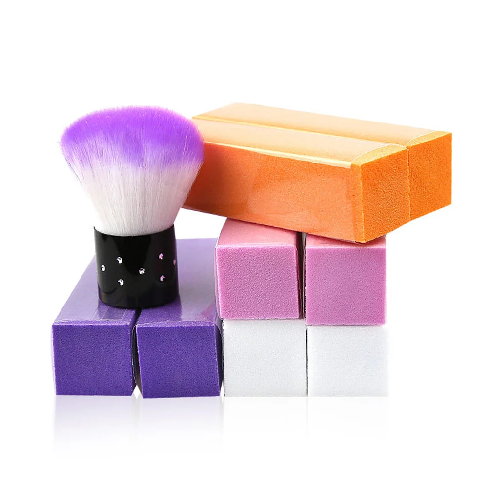 Комбинированный набор для маникюра Пилочки ногтей Буферный акриловый