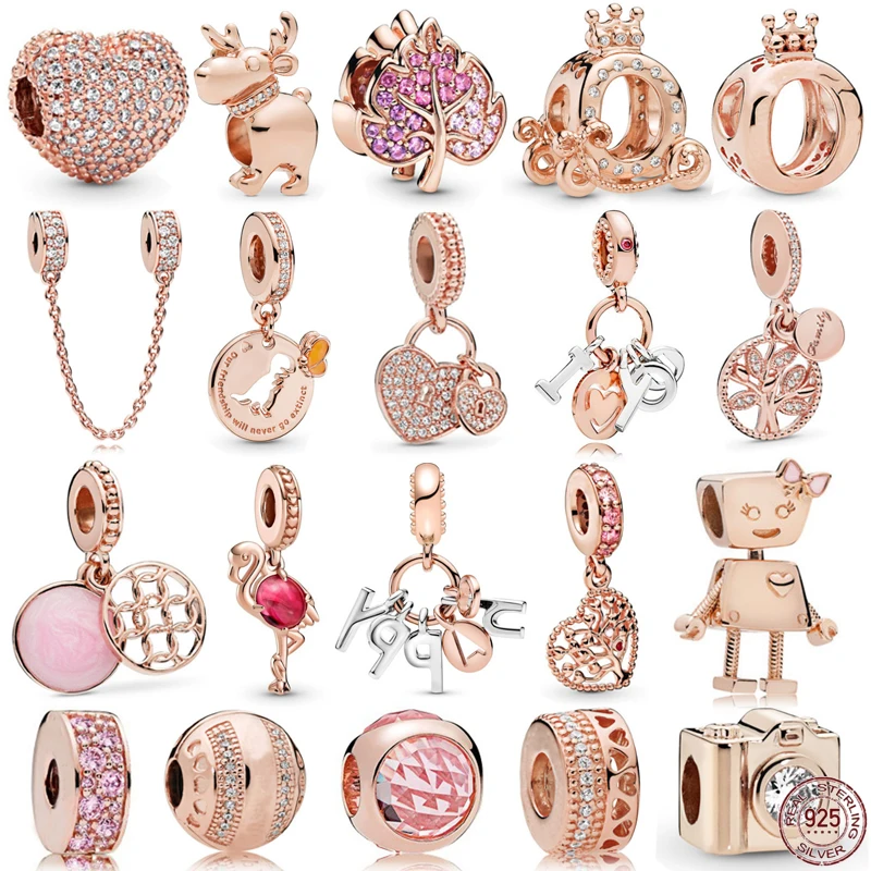 

Подвеска из серебра 100% пробы под розовое золото с деревом жизни