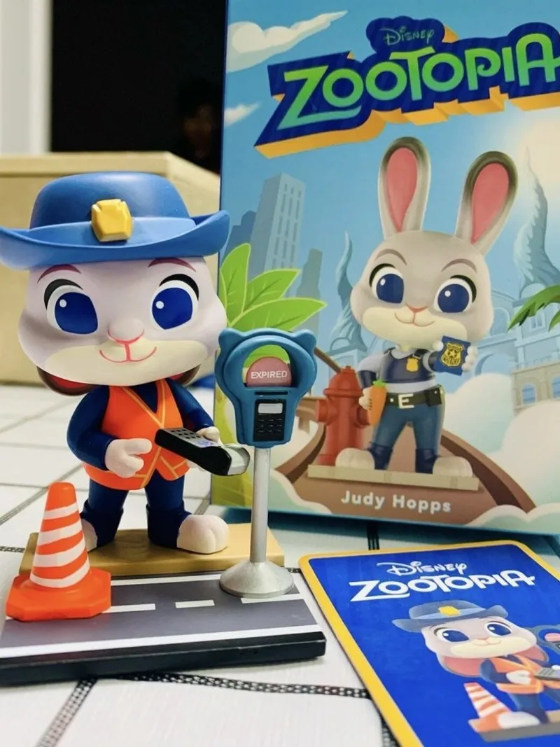 

Disney Zootopia Judy Nick Flash Chief Bogo Finnick Benjamin Action Anime Figures Doll Toys Zootropolis Children Birthday Gift