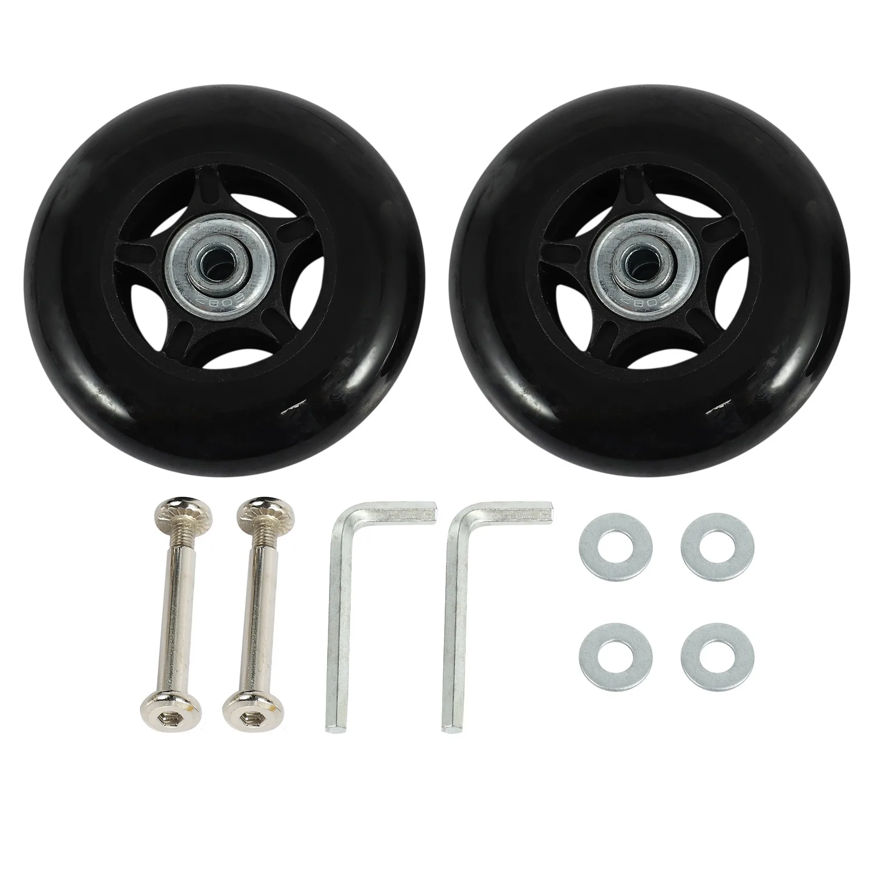 

2 Set Luggage Suitcase Replacement Wheels OD