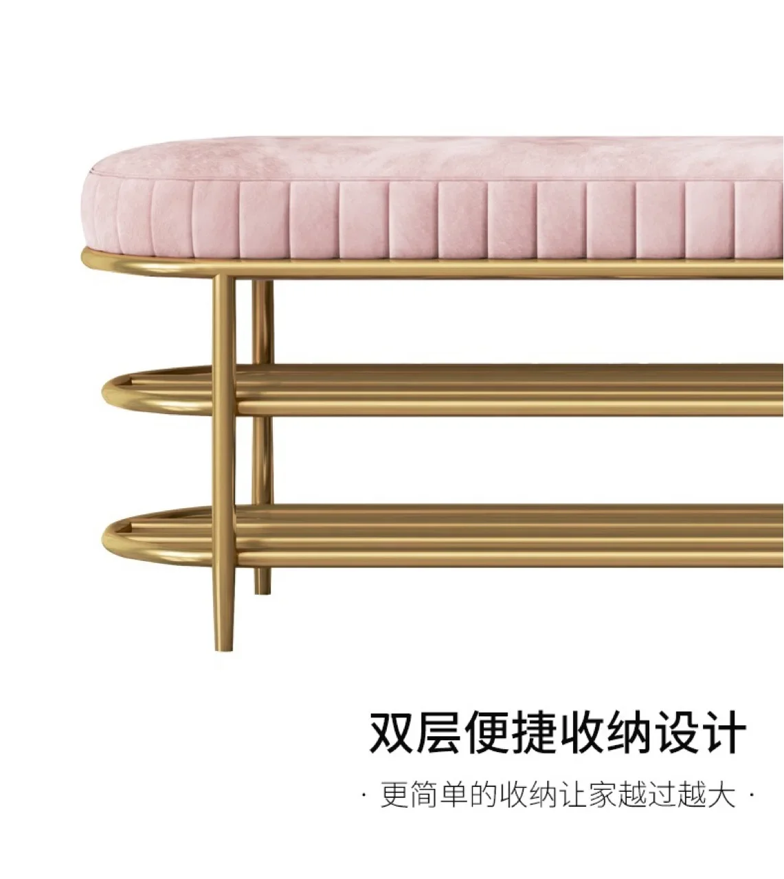 Скандинавский стиль роскошная железная скамейка для смены обуви домашней двери