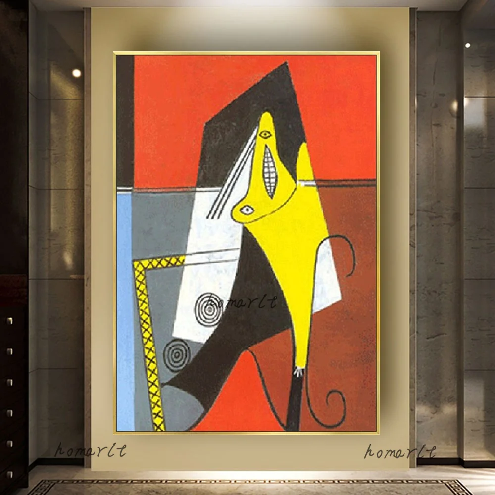 100% ручная роспись маслом на холсте кавайная комната Декор Картина палитра