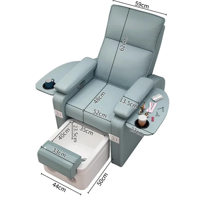 Стулья для педикюра салона ногтей водоструйная кресло маникюра светодиодная
