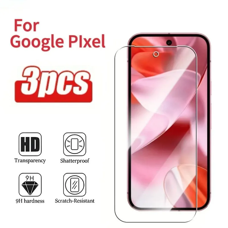 Защитное стекло из закаленного стекла с полным покрытием твердость 9H для Google Pixel 6