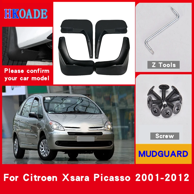 

Брызговики для CITROEN XSARA PICASSO N68 2012-2001