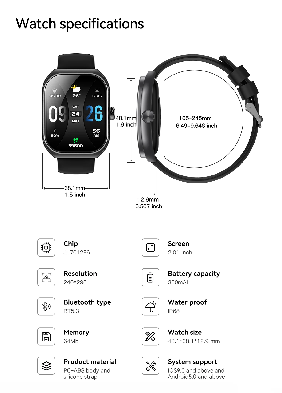 2024 новые умные электронные часы внешний вид материал из сплава экран высокой