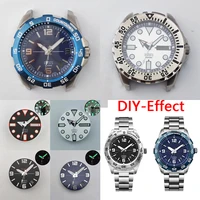 nh35 case 44mm sapphire glass automatic nh35 watch cases nh36 case watch parts sub case gmt case nh36 nh35 movement skx007 case