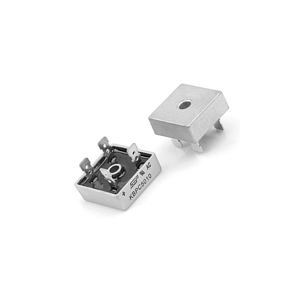 2 шт./лот KBPC5010 50A 1000 В выпрямитель диодного моста kbpc5010 мощности dDiode электронные